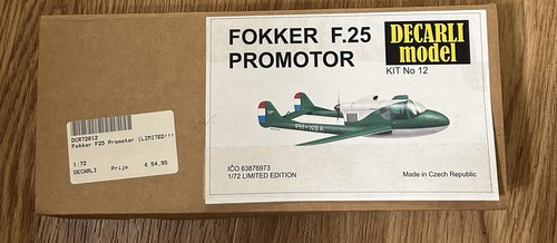 Decarli airplane model - airplane, kit